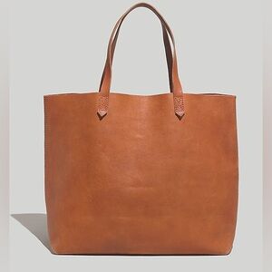 Madewell Transport Tote English Saddle